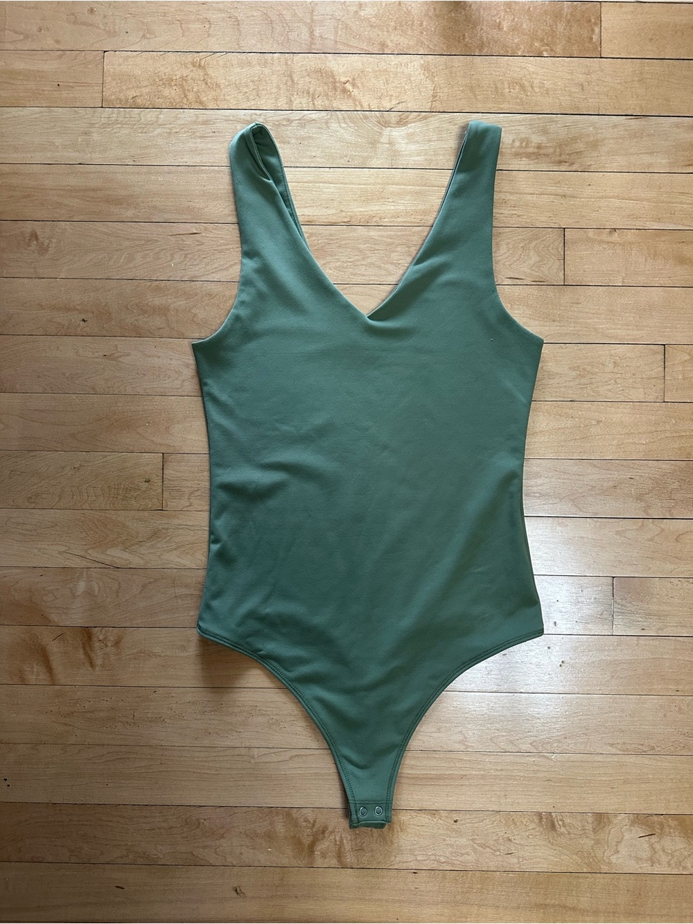 Abercrombie & Fitch Kids Green Tank One-Piece Bodysuit